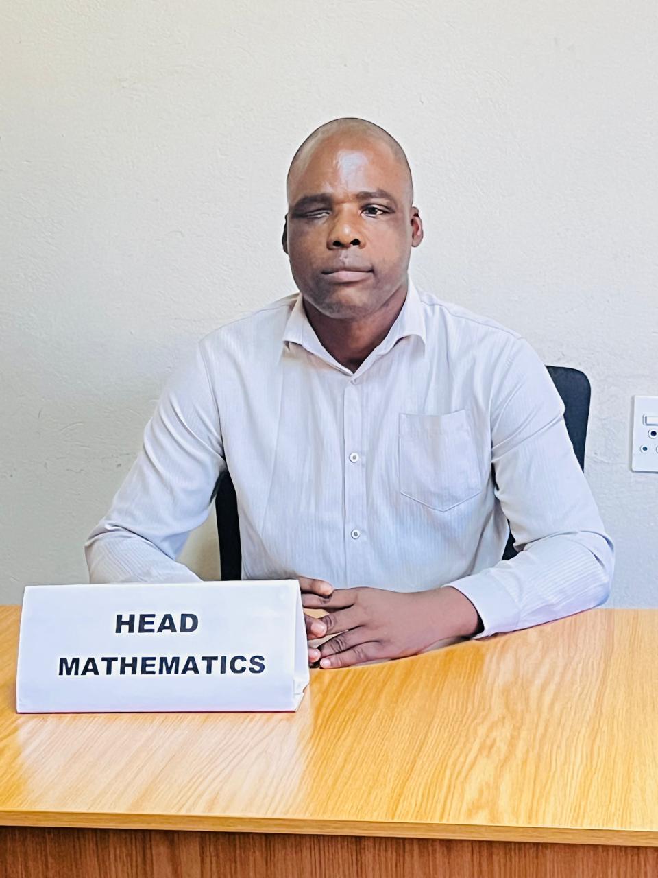 Mr B.C. Cement - Head of Mathematics